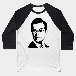 Stephen Colbert Portrait Pop Art Baseball T-Shirt